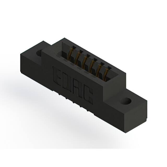 391-006-524-102 CONN EDGE SINGLE FML 6POS 0.100