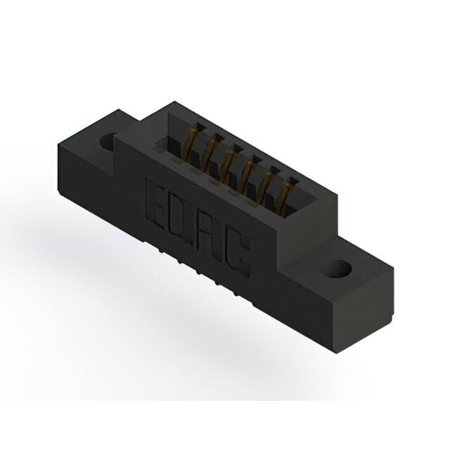 391-006-520-102 CONN EDGE SINGLE FML 6POS 0.100
