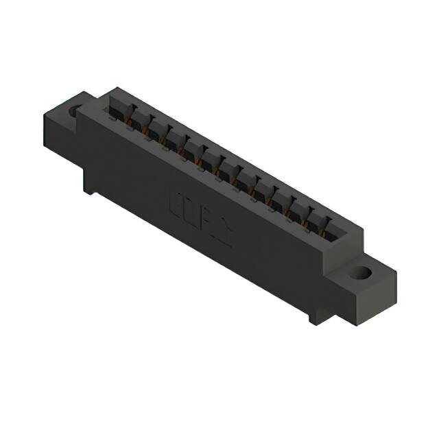 387-012-520-604 CONN EDGE SGL FMALE 12POS 0.156