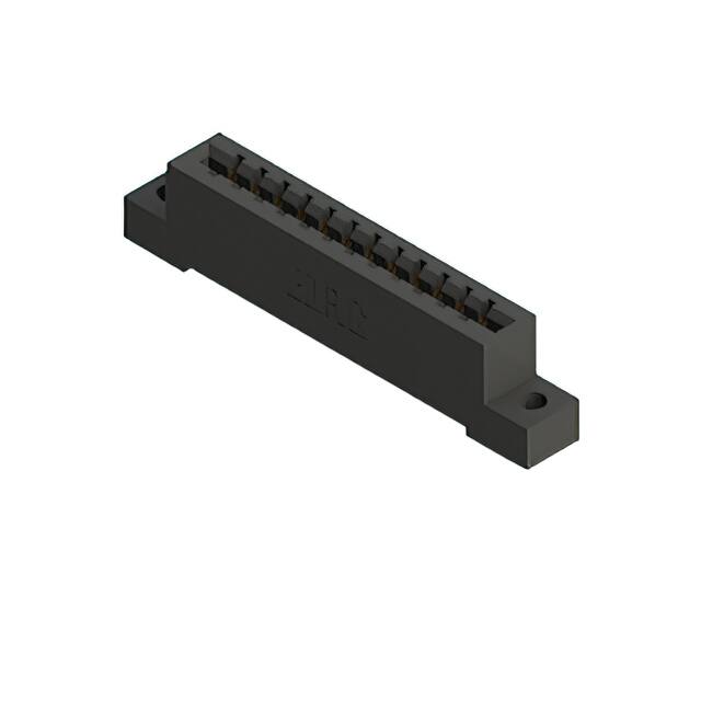 387-012-541-104 CONN EDGE SGL FMALE 12POS 0.156