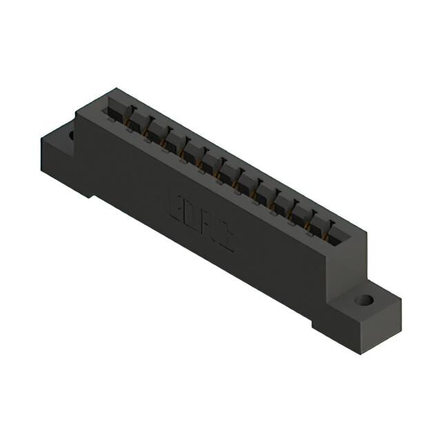 387-012-521-102 CONN EDGE SGL FMALE 12POS 0.156