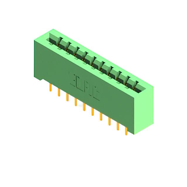 337-020-523-201 CONN EDGE DUAL FMALE 20POS 0.156
