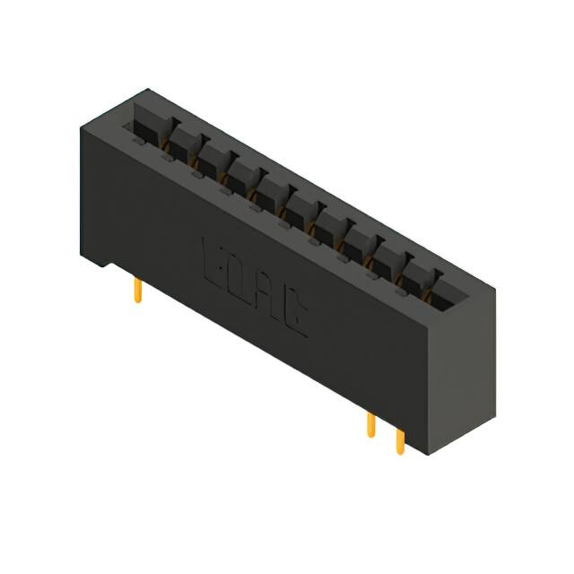 387-020-521-201 CONN EDGE DUAL FMALE 20POS 0.156