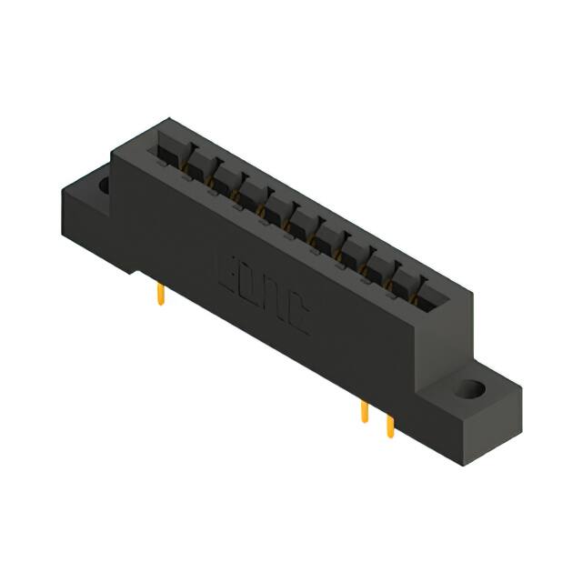 387-020-521-204 CONN EDGE DUAL FMALE 20POS 0.156