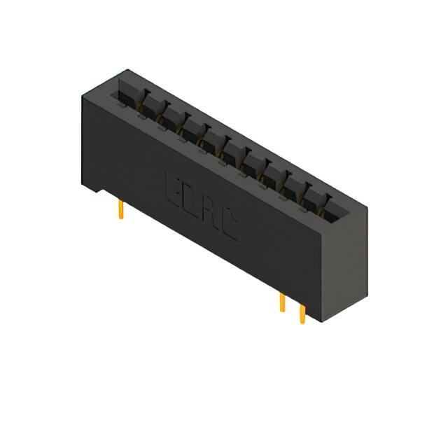 387-020-523-201 CONN EDGE DUAL FMALE 20POS 0.156