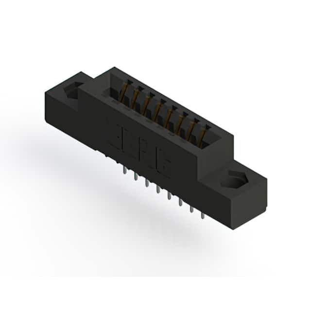 391-008-521-104 CONN EDGE SINGLE FML 8POS 0.100