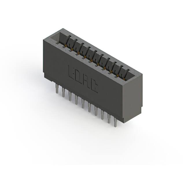 746-020-545-201 CONN EDGE DUAL FMALE 20POS 0.125