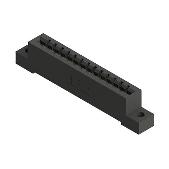 387-013-520-104 CONN EDGE SGL FMALE 13POS 0.156