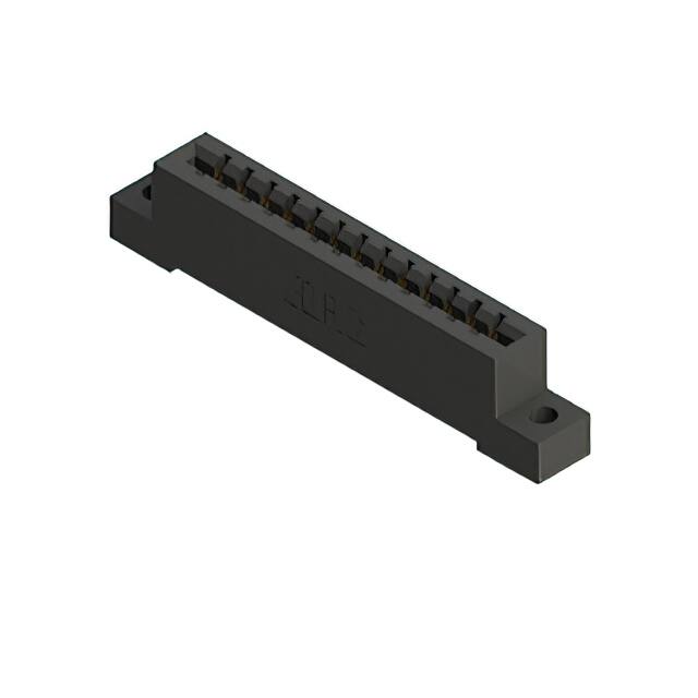 387-013-542-104 CONN EDGE SGL FMALE 13POS 0.156