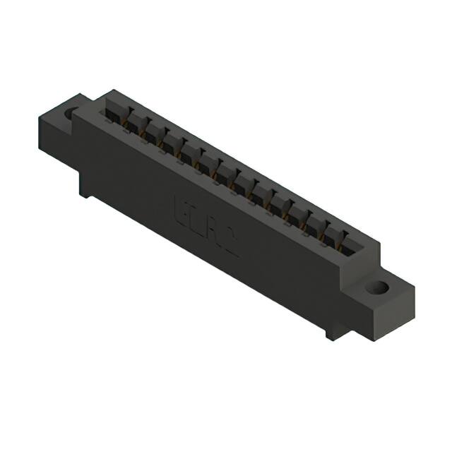 387-013-521-604 CONN EDGE SGL FMALE 13POS 0.156