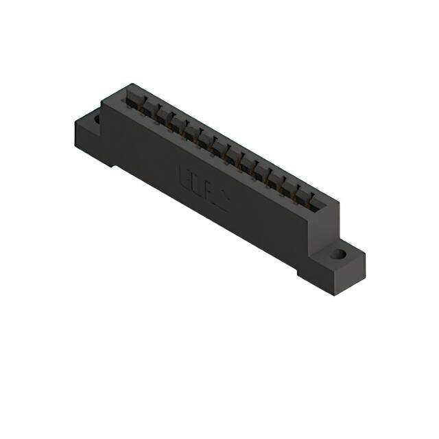 387-013-541-104 CONN EDGE SGL FMALE 13POS 0.156