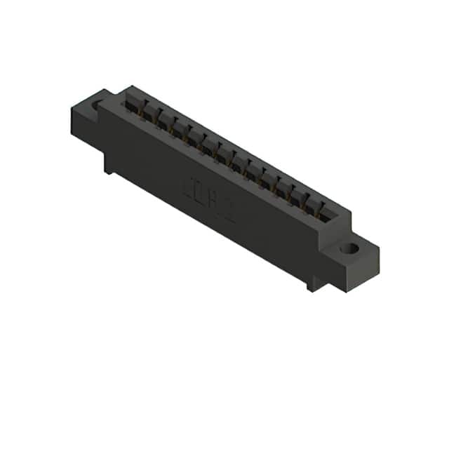 387-013-542-604 CONN EDGE SGL FMALE 13POS 0.156