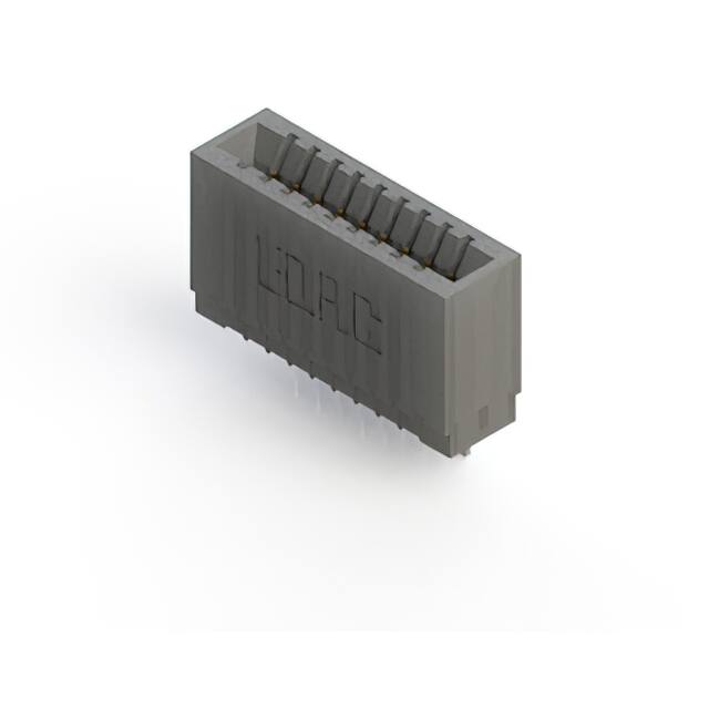 745-009-545-101 CONN EDGE SINGLE FML 9POS 0.100