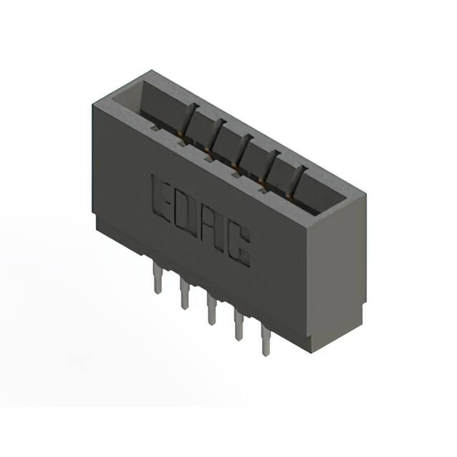 737-010-525-201 CONN EDGE DUAL FMALE 10POS 0.156