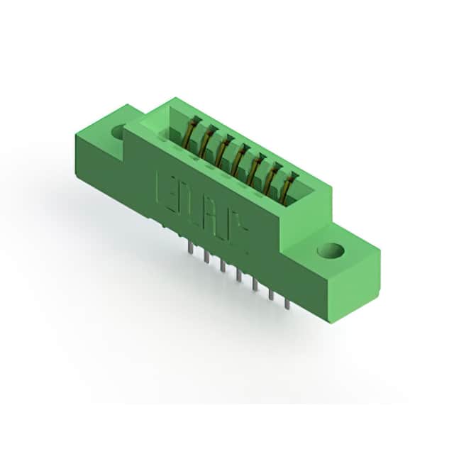 341-007-522-102 CONN EDGE SINGLE FML 7POS 0.100