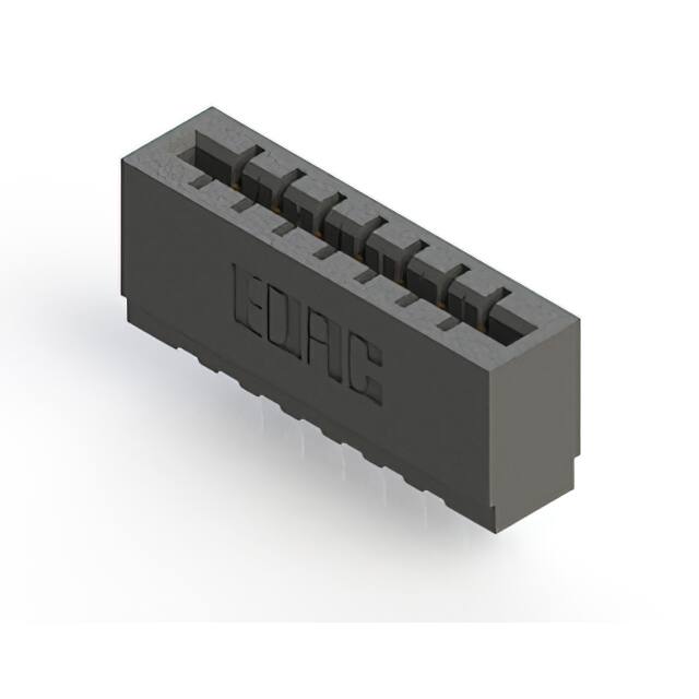 717-007-520-101 CONN EDGE SGL FMALE 7POS 0.156