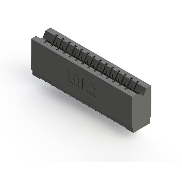 746-014-527-106 CONN EDGE SGL FMALE 14POS 0.125