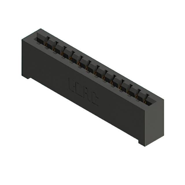 387-013-524-101 CONN EDGE SGL FMALE 13POS 0.156