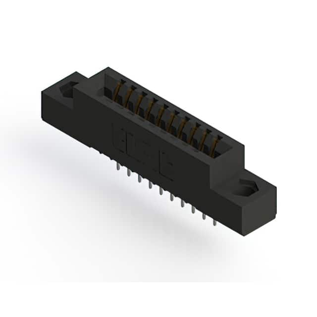 391-010-521-104 CONN EDGE SINGLE FML 10POS 0.100