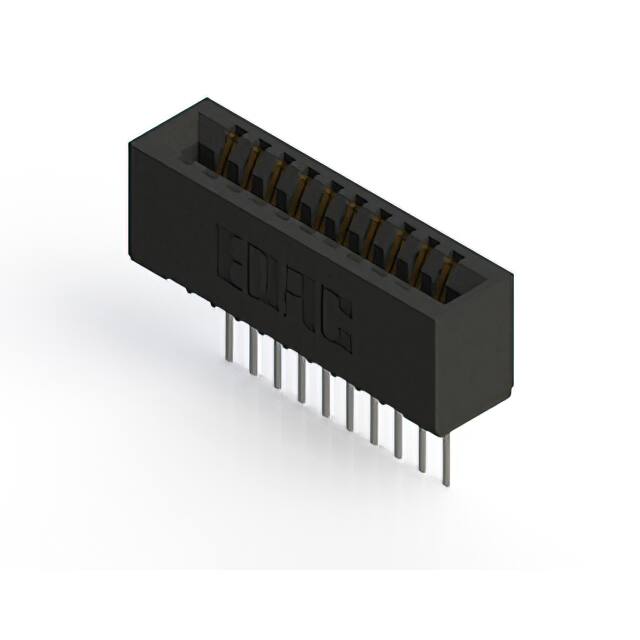 391-010-522-101 CONN EDGE SINGLE FML 10POS 0.100