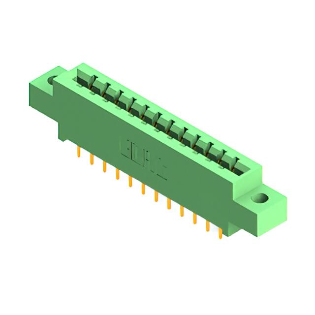 337-024-521-804 CONN EDGE DUAL FMALE 24POS 0.156