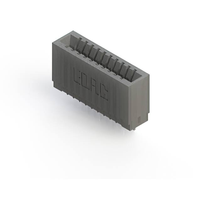 745-010-540-101 CONN EDGE SINGLE FML 10POS 0.100