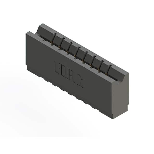 737-008-525-106 CONN EDGE SGL FMALE 8POS 0.156