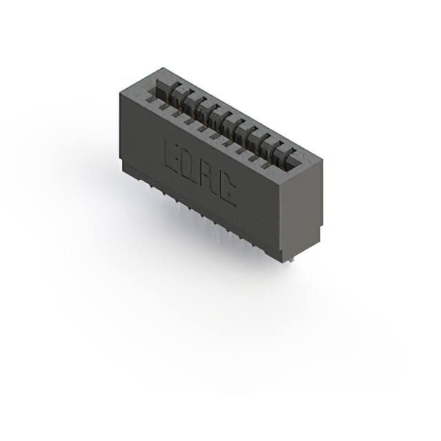 725-010-541-101 CONN EDGE SINGLE FML 10POS 0.100