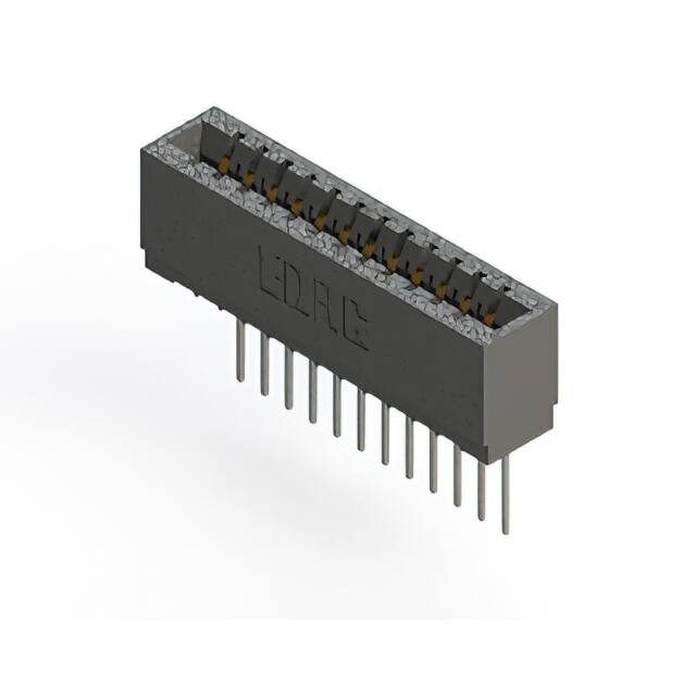 726-012-540-101 CONN EDGE SGL FMALE 12POS 0.125