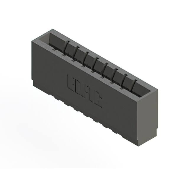 737-008-520-101 CONN EDGE SGL FMALE 8POS 0.156