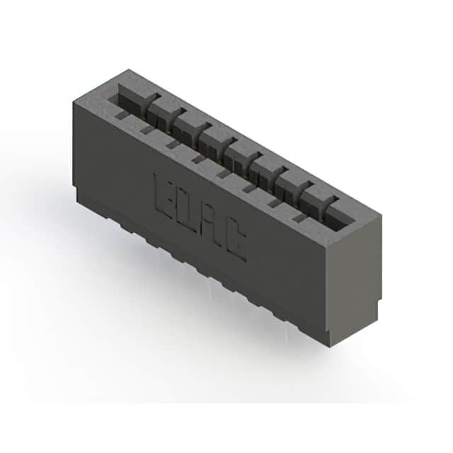 717-008-520-101 CONN EDGE SGL FMALE 8POS 0.156