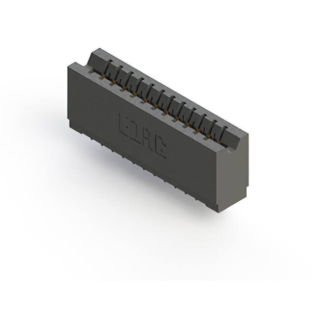 746-012-545-106 CONN EDGE SGL FMALE 12POS 0.125