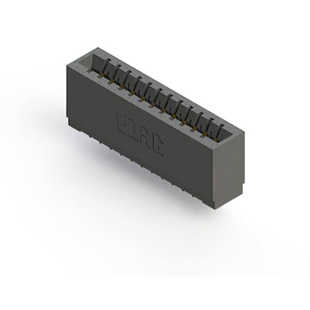 746-012-545-101 CONN EDGE SGL FMALE 12POS 0.125