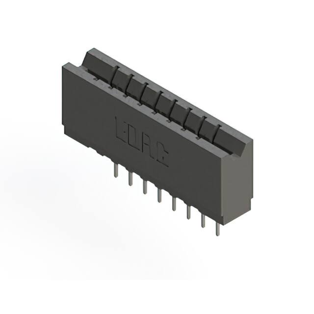 737-008-522-106 CONN EDGE SGL FMALE 8POS 0.156