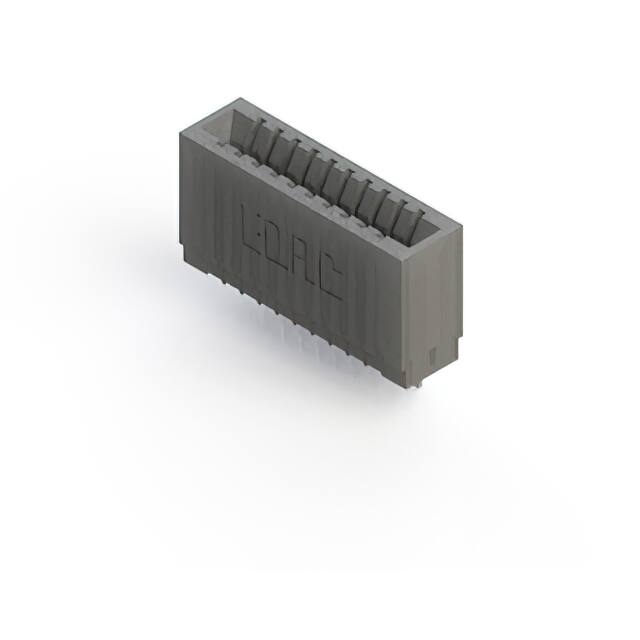 745-010-541-101 CONN EDGE SINGLE FML 10POS 0.100