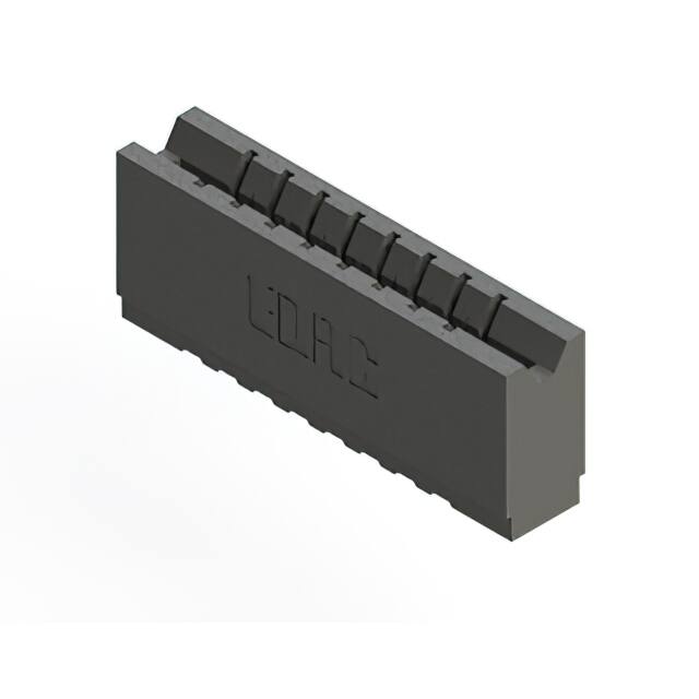 737-008-520-106 CONN EDGE SGL FMALE 8POS 0.156
