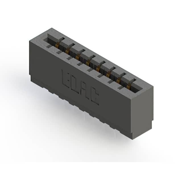 717-008-525-101 CONN EDGE SGL FMALE 8POS 0.156