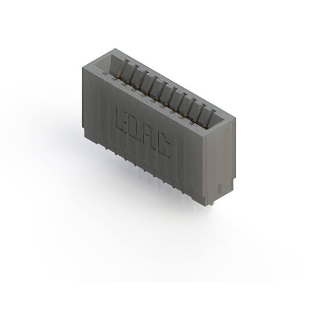 745-010-545-101 CONN EDGE SINGLE FML 10POS 0.100