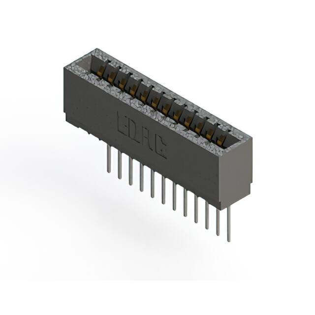 726-012-545-101 CONN EDGE SGL FMALE 12POS 0.125