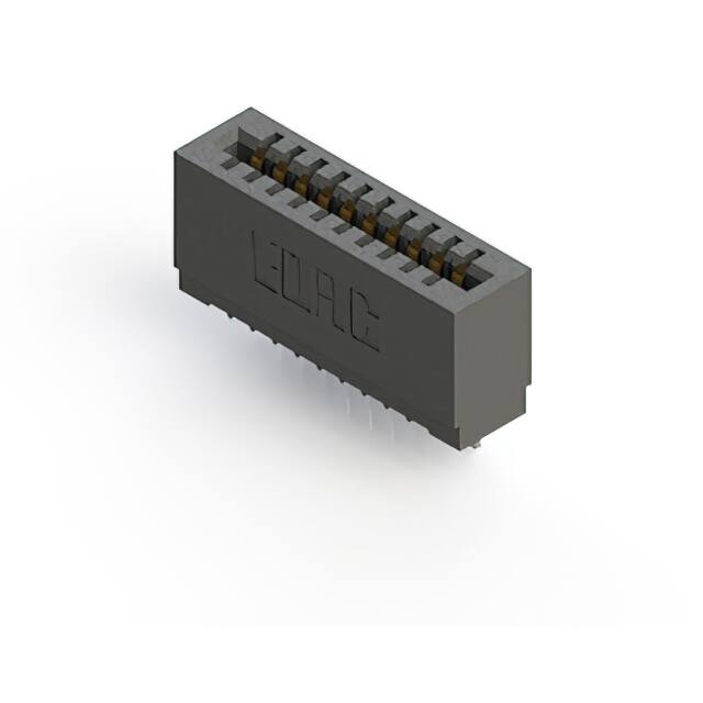 725-010-545-101 CONN EDGE SINGLE FML 10POS 0.100