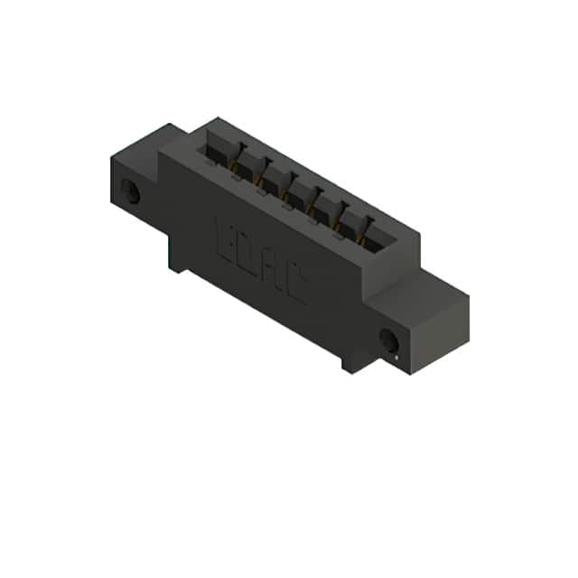 387-006-540-612 CONN EDGE SGL FMALE 6POS 0.156