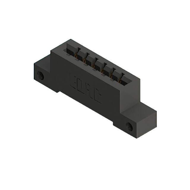 387-006-523-112 CONN EDGE SGL FMALE 6POS 0.156