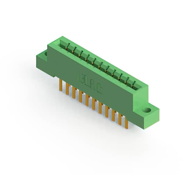 333-022-544-204 CONN EDGE DUAL FMALE 22POS 0.156