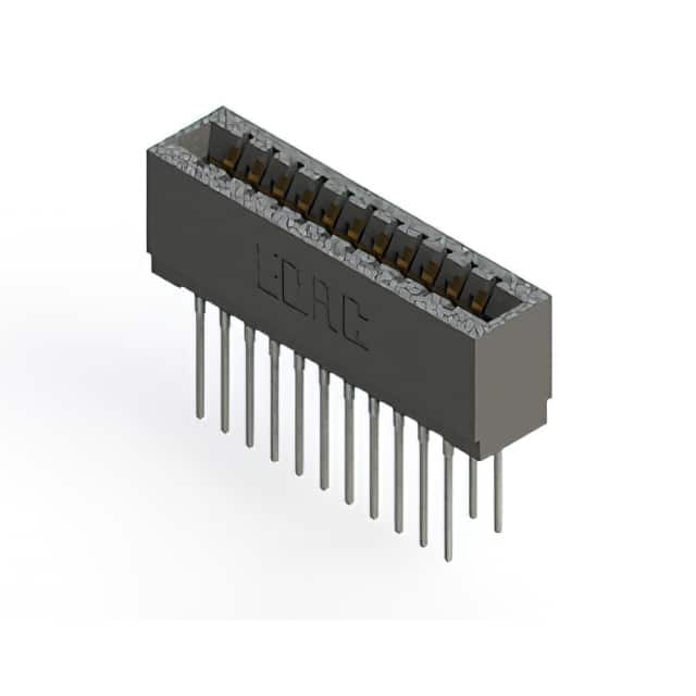 726-022-545-201 CONN EDGE DUAL FMALE 22POS 0.125