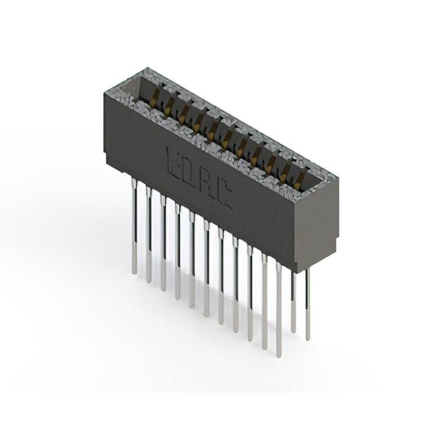 726-022-541-201 CONN EDGE DUAL FMALE 22POS 0.125
