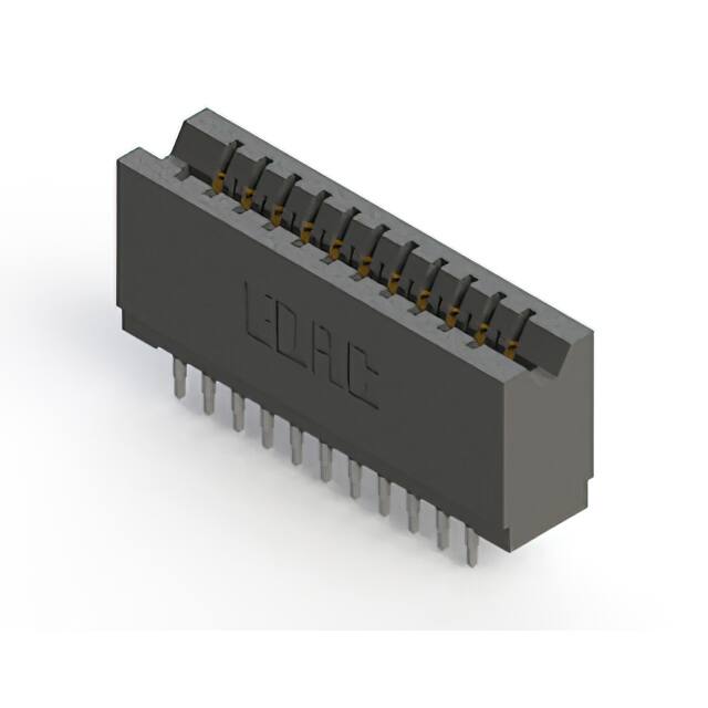746-022-560-206 CONN EDGE DUAL FMALE 22POS 0.125