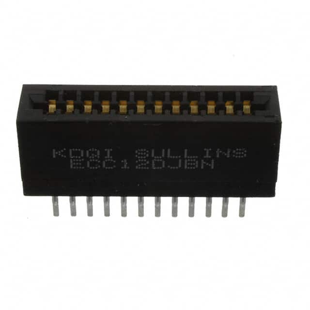ECC12DJBN CONN EDGE DUAL FMALE 24POS 0.100