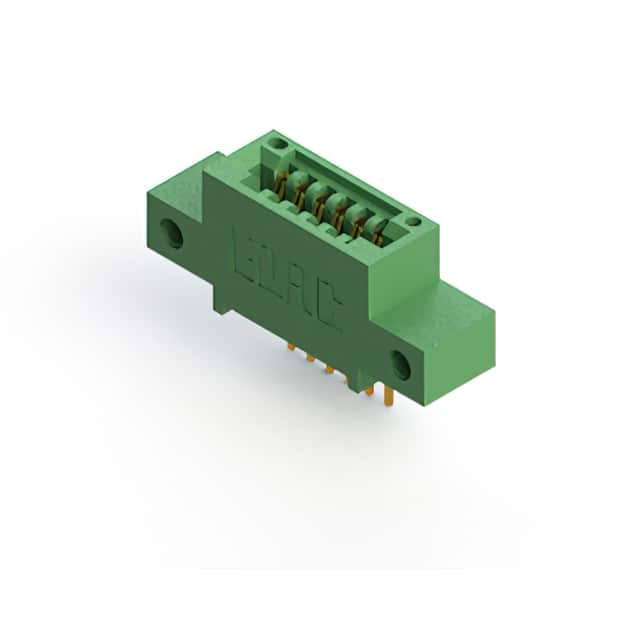 345-006-542-412 CONN EDGE SINGLE FML 6POS 0.100