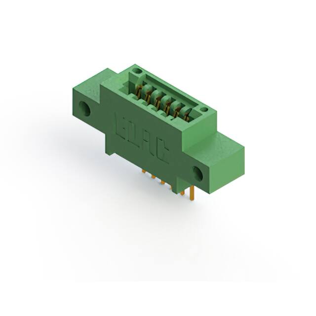 345-006-542-612 CONN EDGE SINGLE FML 6POS 0.100