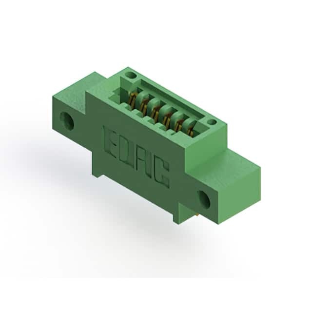 345-006-521-612 CONN EDGE SINGLE FML 6POS 0.100